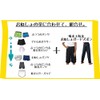 Water absorbent and waterproof bedwetting guard pants, half pants, layered