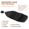 Braiding Hair Pre Stretched 8Packs 24Inch Extensions for Twist or