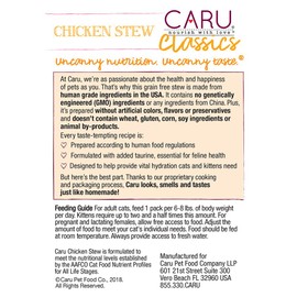 Caru Chicken Stew Wet Cat Food