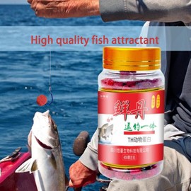Bass Scent Fish Attractant - Fishing Stuff - Natural Fishing Stuff, Swim Baits Lures for Bass, Effective Fishing Lures for Bass, Enhances Attraction