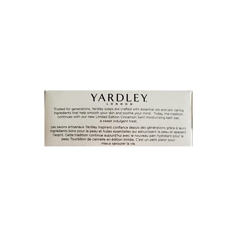 Yardley London Cinnamon Swirl Infused With Cinnamon Leaf & Clove