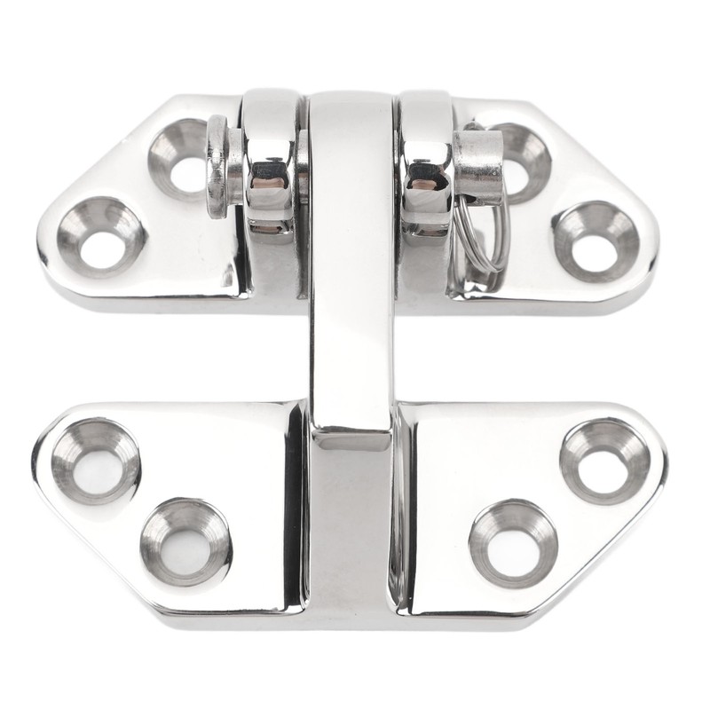 Marine Hinge 316 Stainless Steel Mirror Polished Rust Resistant Deck