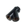 Alphacool HF Y connector - liquid cooling system connecting adapter