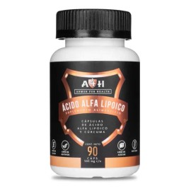 Suplemento Ácido Alfa Lipoico Curcuma 90 Cápsulas A4h