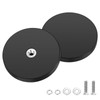 Wukong Rubberised Magnets Diameter 43 mm, Pack of 2 Strong