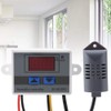 Higrómetro digital, XH-W3005 Controlador de interruptor de higrómetro digital Sensor
