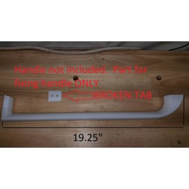 GE Haier refrigerator door handle fix brace  WR12X31693 4929237  whirlpool GE