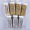 Gold Sprinkles for Cake Decorating, 4.6 oz Edible Pearls Rods