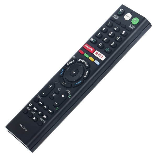 RMF-TX310P-IR Replacement Remote Control fit for SONY TV KD43X7500F KD49X7500F
