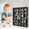 FramePro Adjustable Rock Display Case, Rock Collection Box for Onyx