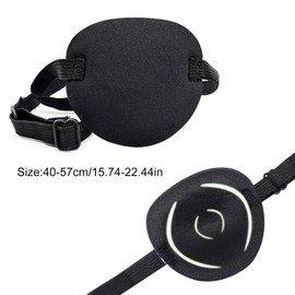 2 Stück Augenklappen, Verstellbare Augenklappe, Bequeme Augenklappen, Für Linke Oder Rechte Augen Amblyopie Erholungsphase Nach Operationen