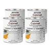 Rust-Oleum 372007-4PK Transformations Basics Cabinet & Trim Paint, Quart, Pure