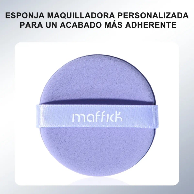 Zz Polvo Matificante En Estuche Portátil Con Espejo, Tt