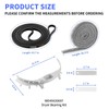 WE49X20697 Dryer Bearing Kit Compatible with GE Dryer Fix Noise