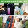 Botella de agua de acero inoxidable aislada de 25 onzas