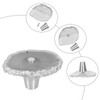 SUNYIK Pack of 4 Irregular Agate Slice Cabinet Knobs with