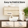 Soladder Foldable Toddler Step Stool with Handles for Bathroom Sink,