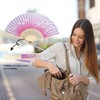 Ciomiliaro Pack of 2 hand fan fans, folding fans with