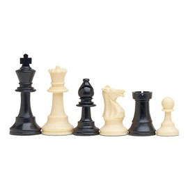 WE Games Tournament Chess Set– Heavy Weighted Chess Pieces with Green Roll-up Chess Board and Zipper Pouch for Chessmen