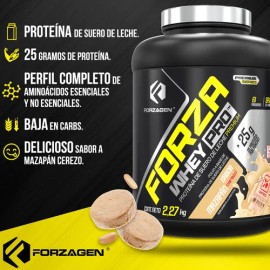 Forzagen Proteína Forzawhey-pro 5lb  100 Whey Protein Sabor Mazapán Cerezo                                                                            