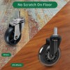 8T8 3" Office Chair Caster Wheels Heavy Duty, Set of