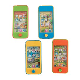 Fun Express Handheld Water Phone Game Party Favor Toys - Assorted (Set of 12)