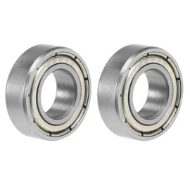 TOP-VIGOR 2Pcs 688ZZ Deep Groove Ball Bearings, Z1 8mm x 16mm x 5mm Double Sealed Industrial Bearings, Chrome Steel Skateboard Bearings for Electrical Instrument Equipment