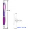 Libetui Pack of 10 Ballpoint Pens with Non-Slip Grip Zone