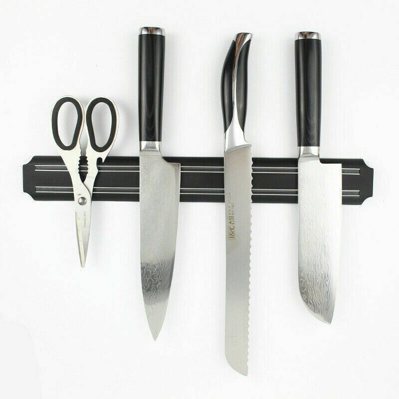 Unbranded 13in 1PC Magnetic Knife Holder Strip Wall Mount Kitchen