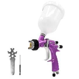 PNTGREEN HVLP Spray Gun, Paint Spray Guns with 1.3mm Spray Nozzle and 600ml Capacity Cup, Air Paint Sprayer Gun, Suitable for Automotive, Varnish, Furniture and House Painting