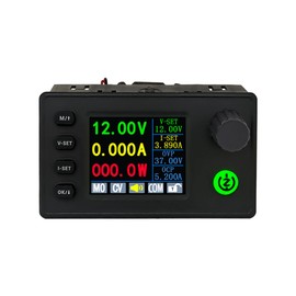 TKXEC Color Display Adjustable 90W DC DC Buck Boost Power Converter CC CV 0.5-36V 5V 6V 12V 24V Power Module Regulated Laboratory Power Supply
