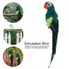Beautiful Unique Simulation Parrot Decor Artificial Feather Bird Garden Landscape