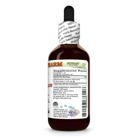 Marshmallow (Althaea Officinalis) Dry Root Glycerite, Made in Hawaii, Organic Raw Materials, All Natural, Vegan, Lab Tested Alcohol-Free Liquid Extract - 2 fl.oz