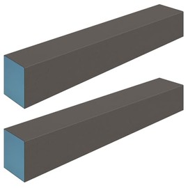 Shower Curb Tile Ready, Prefabricated Waterproof Shower Curb for Bathroom Renovation/Remodel, 38” Length Ready-to-Tile Bathroom Curb Lightweight,Easy Installation,2PCS