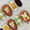 Cozy matte handmade nail tips - Square L / 포근한