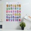 PAVIKE Card Holder Wall Mount (42 Pockets) Photo Display Holder