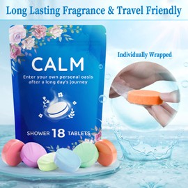 18-Pack Shower Steamers Aromatherapy-Shower Bath Bombs with Essential Oils for Self-Care and Relaxation-Variety Shower Tablets-Mother’s Day Gifts/Birthday Gifts for Women, Men Who Have Everything