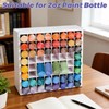 LOLYSIC 2 Pack 64 Grids Craft Paint Storage Organizer -