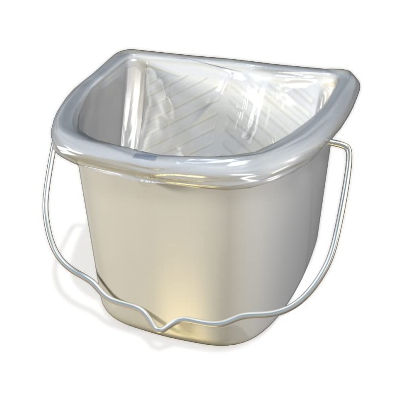 Quickn'Clean Disposable Paint Bucket Liner 5-Pack. Custom fits Wooster Speed