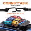 STARLEAPARTS Adjustable Bungee Cords with Hooks Heavy Duty - 20pcs
