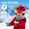 4 Pieces Kids Neck Warm Gaiter Winter Fleece Windproof Balaclava