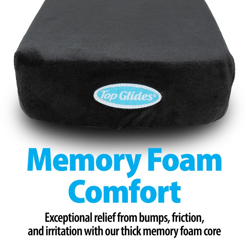 Top Glides Special Edition Memory Foam Knee Walker Pads (Classic