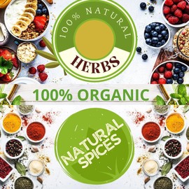 Organic Way Premium Dried Birch Leaf Whole (Betula pendula) - Organic & Kosher Certified | Raw, Vegan, Non GMO & Gluten Free | USDA Certified | Origin - Albania (1 LBS)