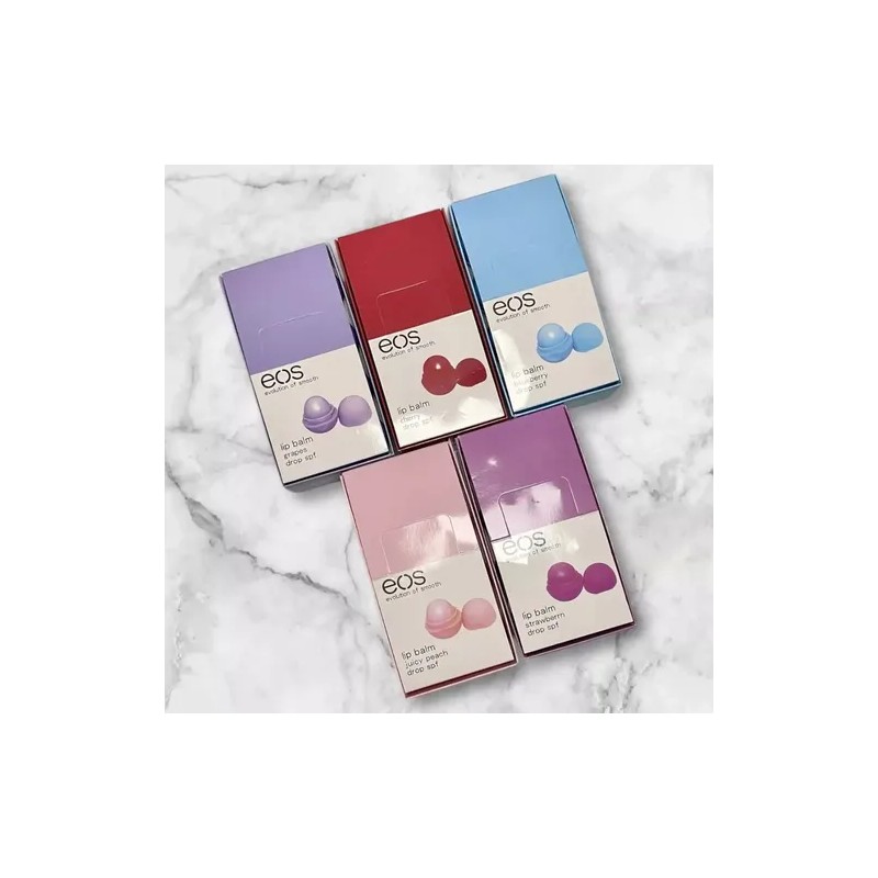 Bálsamo Labial Hidratante Eos Caja 8 Piezas
