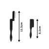 1pcs Brow Brush,Stainless Steel Teeth Eyebrow Comb Eyelash Separator,Portable Folding