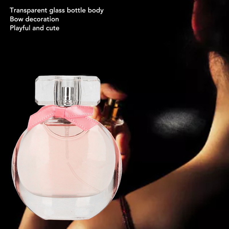 50ml Light Perfume Flower Fruity Elegant Clear Bottle Sweety Long