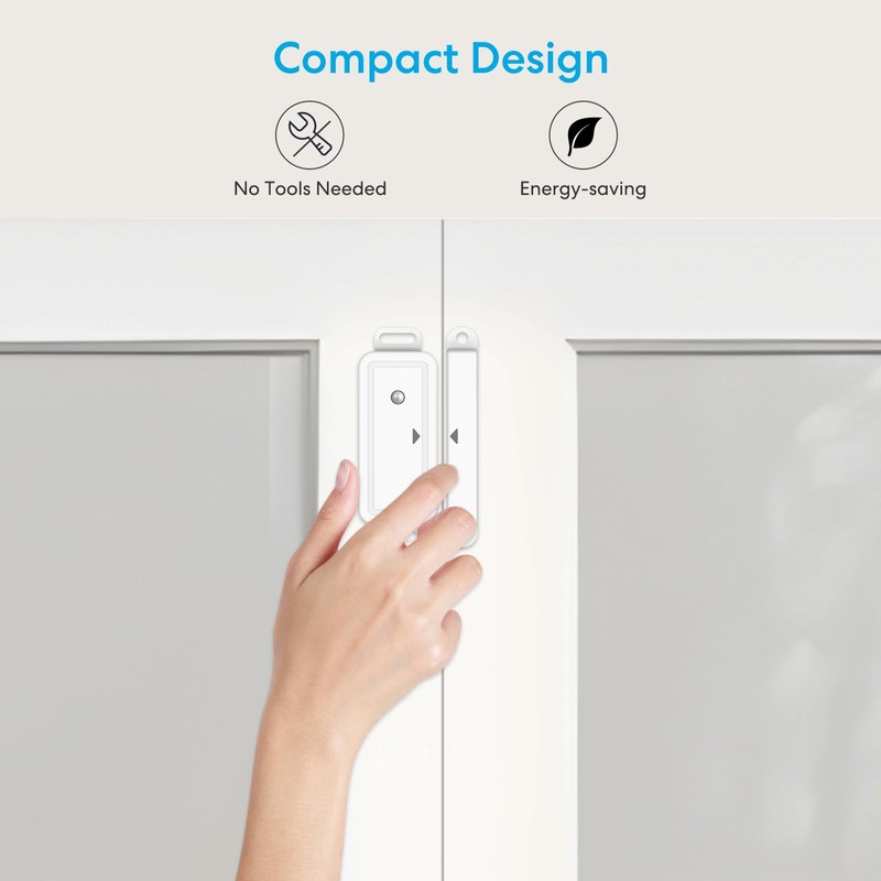 Door Sensor Wireless Remote Control Outlet Switch for Lights &