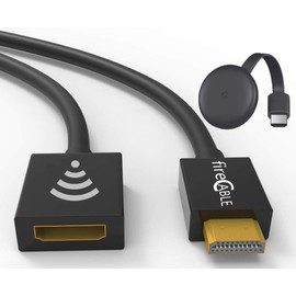 fireCable WiFi Extender for Chromcast | Less Buffering, Faster Streaming