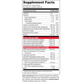 Vibrant Health Joint Vibrance, 10,600 mg Collagen, Orange Pineapple,19.5
