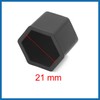 A ABSOPRO 20pcs 21mm Rubber Car Wheel Tire Nut Screw